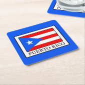 Puerto Rico Kartonnen Onderzetters (Schuin)