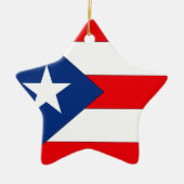 Puerto Rico Keramisch Ornament (Voorkant)
