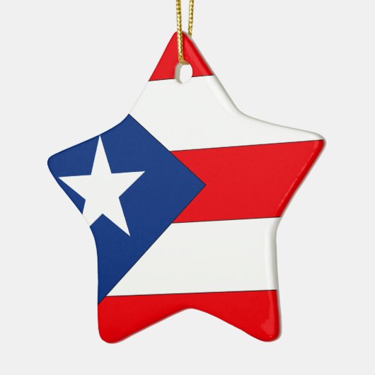 Puerto Rico Keramisch Ornament (Links)