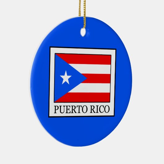 Puerto Rico Keramisch Ornament (Rechts)