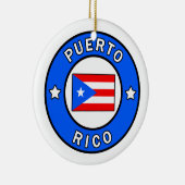 Puerto Rico Keramisch Ornament (Rechts)