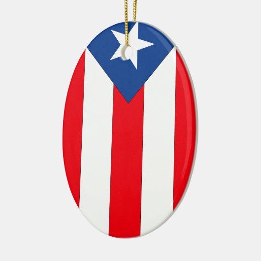 Puerto Rico Keramisch Ornament (Links)