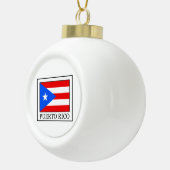 Puerto Rico Keramische Bal Ornament (Rechts)