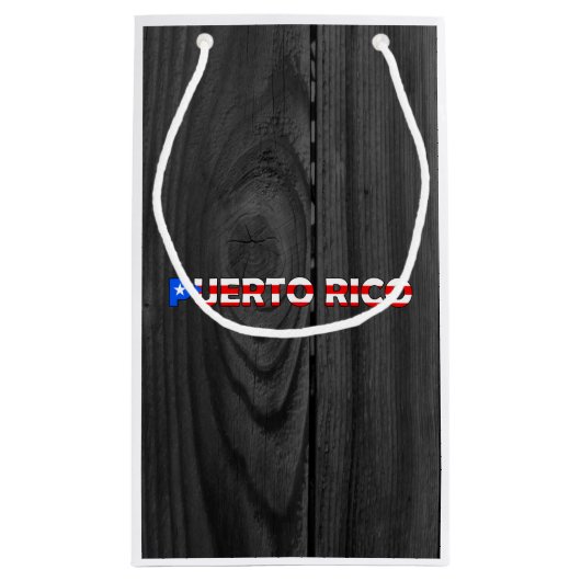 Puerto Rico Klein Cadeauzakje (Achterkant)