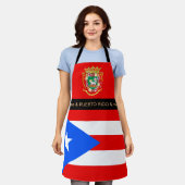 Puerto Rico Koken, Puerto Ricaanse vlag Chefs Schort (Gedragen)