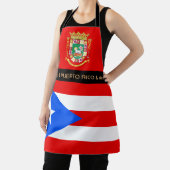 Puerto Rico Koken, Puerto Ricaanse vlag Chefs Schort (Insitu)