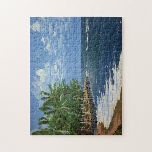 Puerto Rico Legpuzzel (Verticaal)