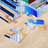 Puerto Rico Legpuzzel (Zijkant)