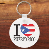 Puerto Rico Love Sleutelhanger (Voorkant)