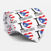 Puerto Rico Love v2 Stropdas (Opgerold)