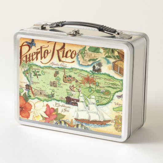Puerto Rico Lunch Box (Voorkant)