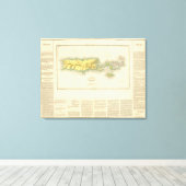 Puerto Rico, Maagdeneilanden Canvas Afdruk (Insitu (Houten vloer))
