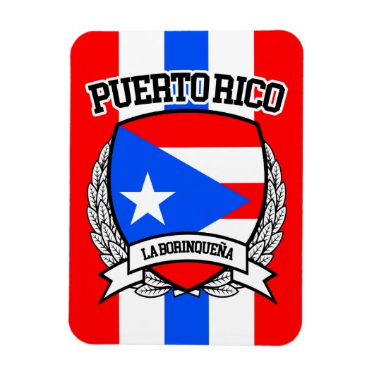 Puerto Rico Magneet (Verticaal)