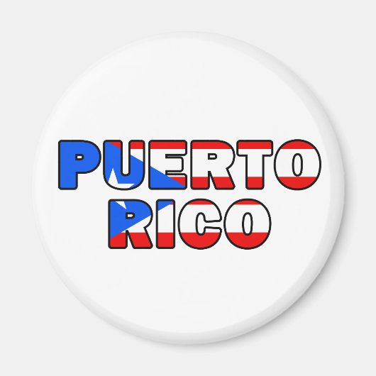 Puerto Rico Magneet (Voorkant)