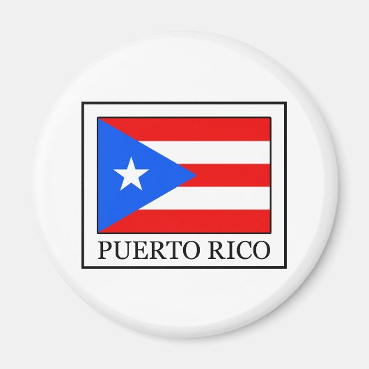 Puerto Rico Magneet (Voorkant)