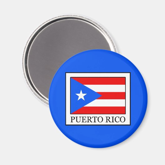 Puerto Rico Magneet (Voorkant / Achterkant)