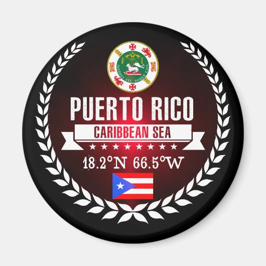 Puerto Rico Magneet (Voorkant)