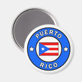 Puerto Rico Magneet (Voorkant / Achterkant)