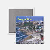 Puerto Rico magnet (Voorkant / Achterkant)