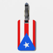 Puerto Rico Map, 1898 Bagagelabel (Achterkant verticaal)