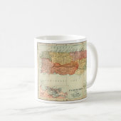  Puerto Rico Map, 1898 Koffiemok (Voorkant rechts)