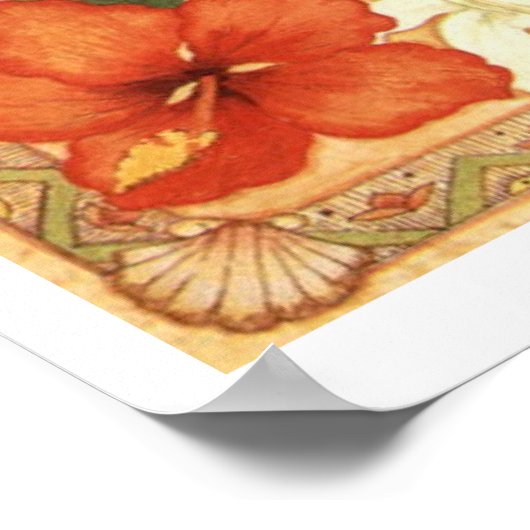 Puerto Rico Map Poster (Hoek)