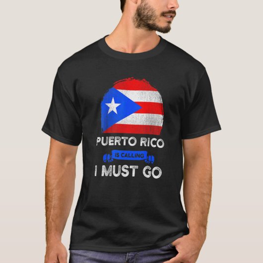 Puerto Rico noemt me dat ik het erfgoed van Puerto T-shirt (Voorkant)