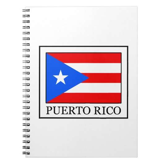 Puerto Rico Notitieboek (Voorkant)