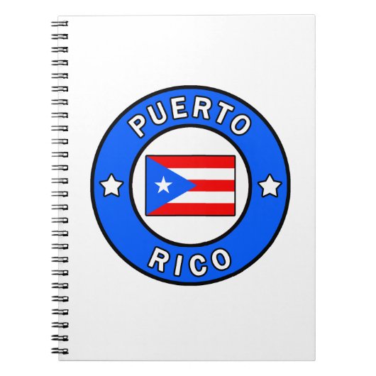Puerto Rico Notitieboek (Voorkant)