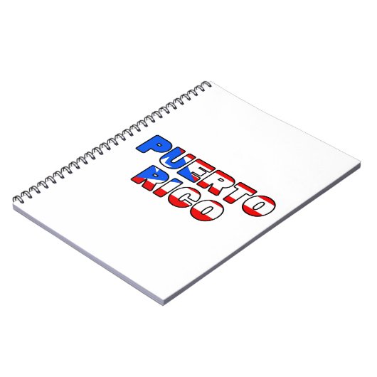 Puerto Rico Notitieboek (Linkerzijde)