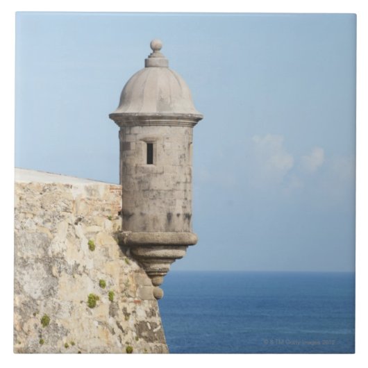 Puerto Rico, Old San Juan, sectie El Morro Tegeltje (Voorkant)