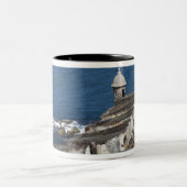 Puerto Rico, Old San Juan, sectie El Morro Tweekleurige Koffiemok (Center)