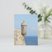 Puerto Rico, Old San Juan, sectie van El Morro Briefkaart (Staand voorkant)
