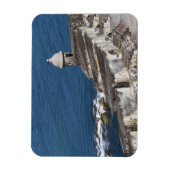 Puerto Rico, Old San Juan, sectie van El Morro Magneet (Verticaal)