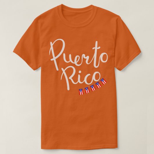  Puerto Rico ontwerp T-shirt (Design voorkant)