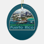 PUERTO RICO Orament Keramisch Ornament (Links)