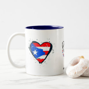 Puerto Rico Pa que tu lo sepas Tweekleurige Koffiemok