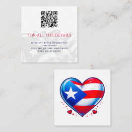 Puerto Rico Paar Informatiekaartje