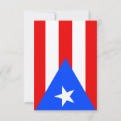 Puerto Rico Paar RSVP Kaartje (Achterkant)
