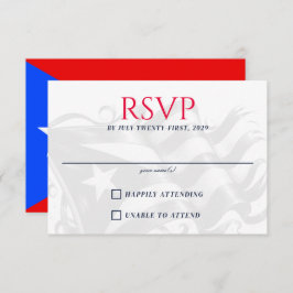 Puerto Rico Paar RSVP Kaartje