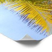 Puerto Rico Palm door RZB Poster (Hoek)