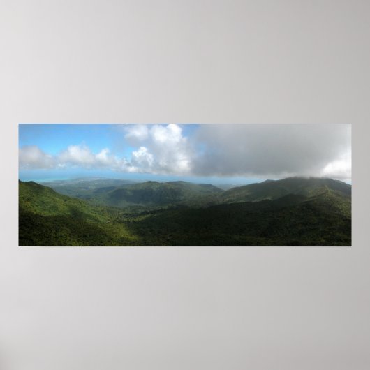 Puerto Rico Panoramic 9 Poster (Voorkant)