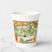 Puerto Rico papieren bekers (Voorkant)