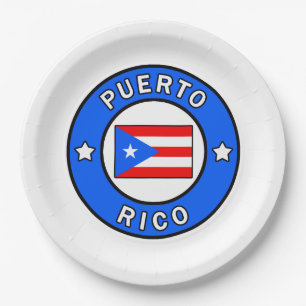 Puerto Rico Papieren Bordje