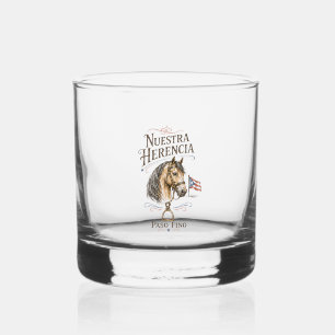 Puerto Rico Paso Fino – Nuestra Herencia Whisky Glas