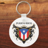 Puerto Rico [personaliseren] Sleutelhanger (Voorkant)