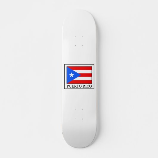 Puerto Rico Persoonlijk Skateboard (Voorkant)