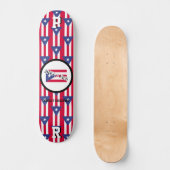 Puerto Rico Persoonlijk Skateboard (Voorkant)