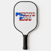 Puerto Rico Pickleball Paddle (Achterkant)