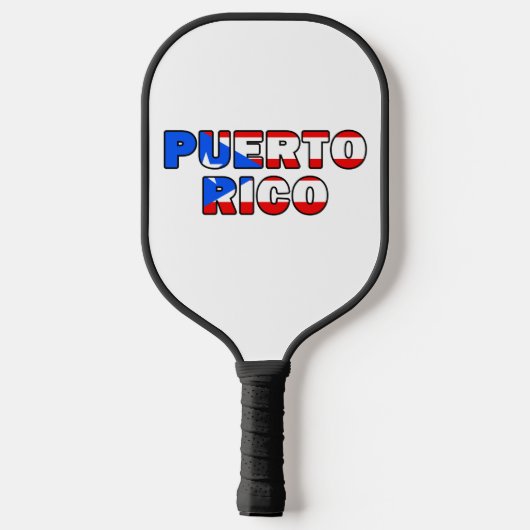 Puerto Rico Pickleball Paddle (Achterkant)